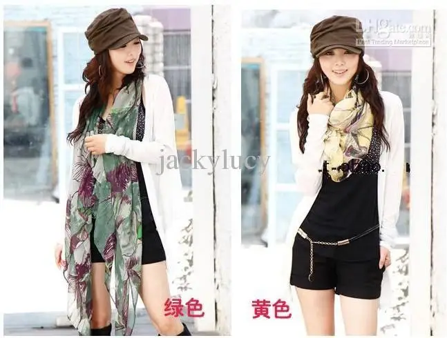 Retial Nye Ankomst koreansk mode ladys efteråret og vinteren tørklæder, sjaler udvidet til at øge Gratis Fragt