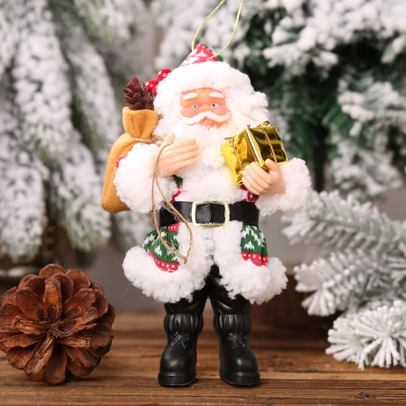 Jul Harpiks Santa Claus Dukke Ferie Figur Samling Julepynt Gave Borddekoration