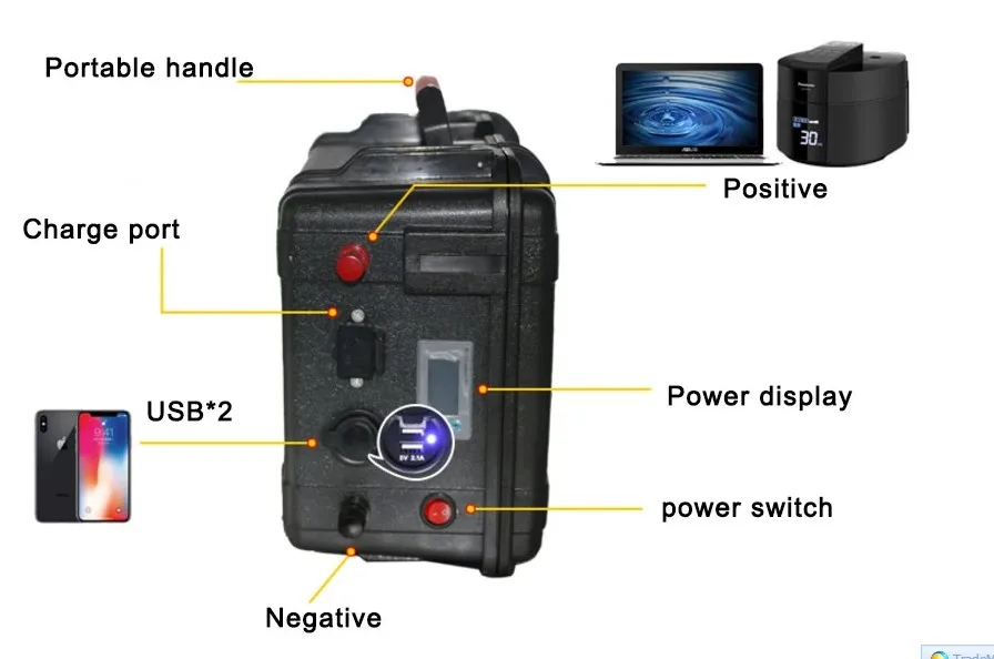 Deep cycle factory-batterier 12 V 100 Ah 200Ah Lifepo4 batterier Pack til udendørs/solsystemet/UPS/Medicinsk Instrument