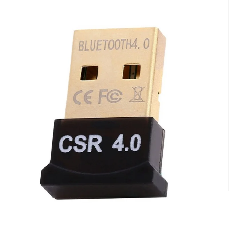 Bluetooth-Adapter V4.0 CSR Dual Mode Trådløse Mini-USB Bluetooth Dongle 4.0 Sender til PC gratis fragt