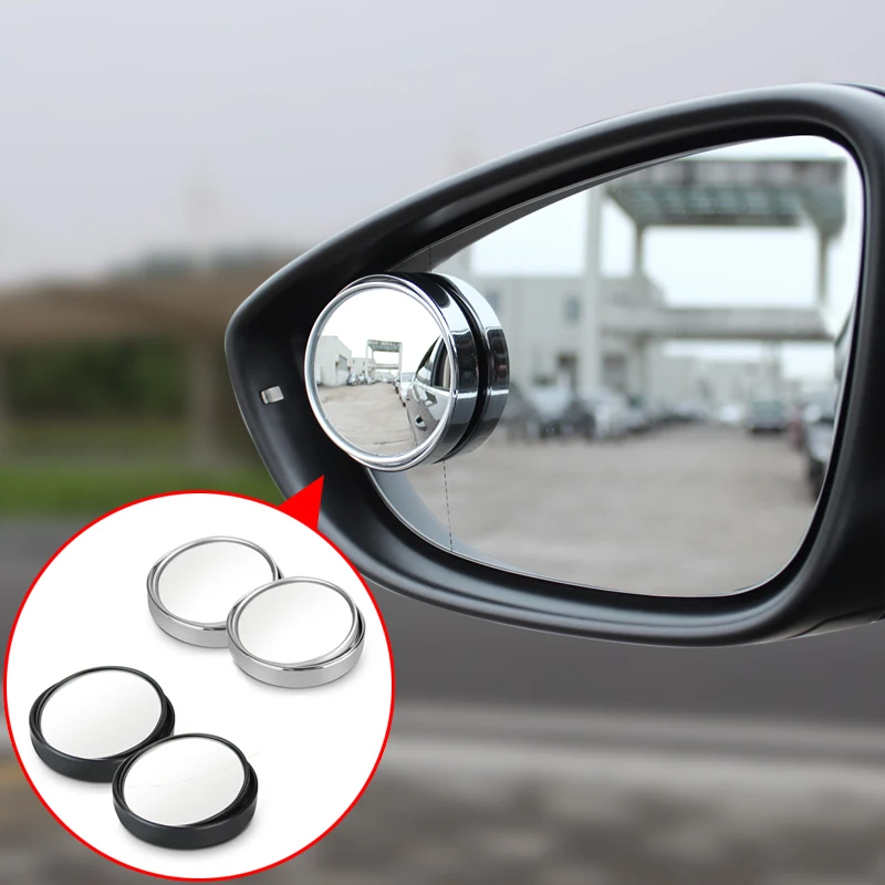 Bil Styling Bil Blind vinkel Spejl Wide Angle Mirror 360 Rotation Justerbar Konveks Rear View Mirror, For Honda, Mazda, Toyota osv.