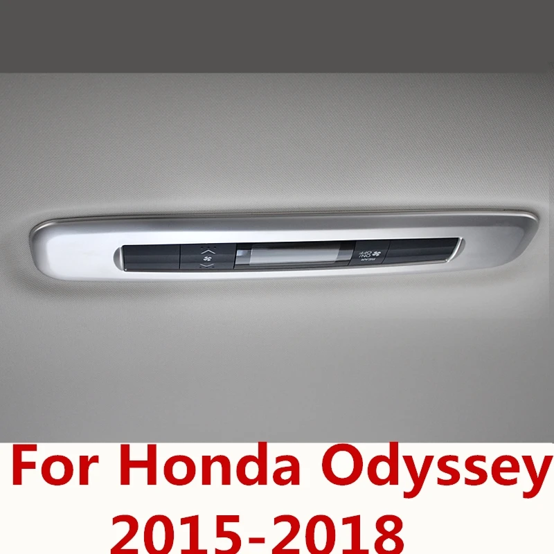 For Honda Odyssey-2018 Indendørs tag aircondition knappen dekorativ ramme dække trim dekoration Auto Tilbehør