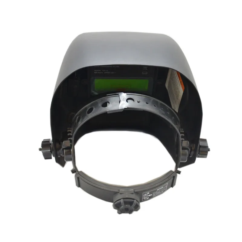 Stor viewarea svejsehjelm udskiftet Batteriet slibning DIN9-13 Solar tændte auto mørkere svejsning hjelm, maske ES01-EN(2233FF)Y