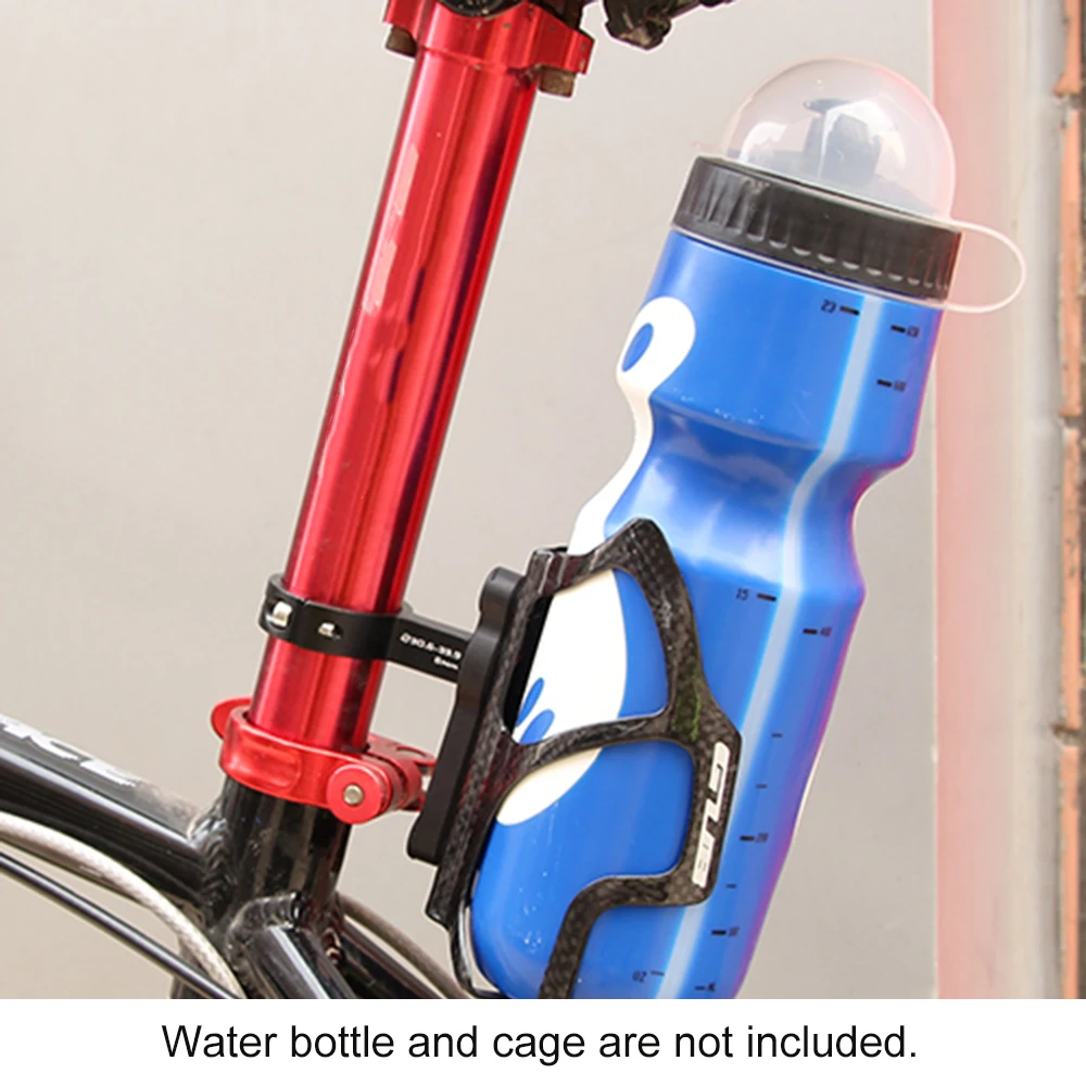 GUB Ultralet Cykel vandflaske Bur Adapter Justerbar Rotation Cykel Vand Bagagebærer Sadelpind, Styr flaskeholder Mount Klip