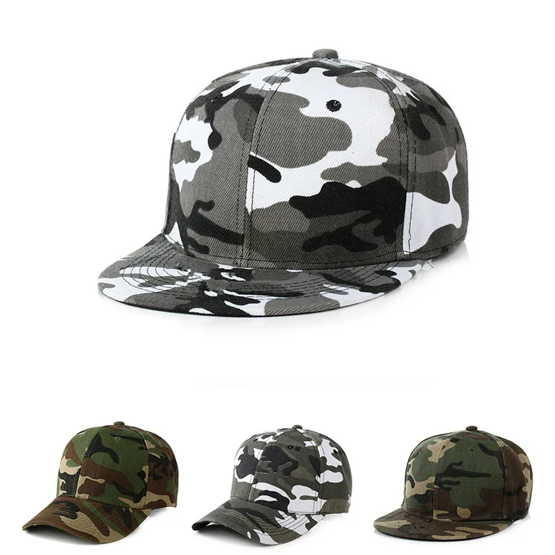 Sommeren baseball hat til udendørs sport, fritid hat, solcreme Camouflage Militære Hat skole militær træning solhat