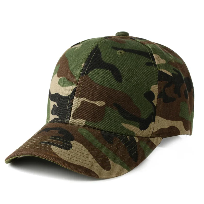 Sommeren baseball hat til udendørs sport, fritid hat, solcreme Camouflage Militære Hat skole militær træning solhat