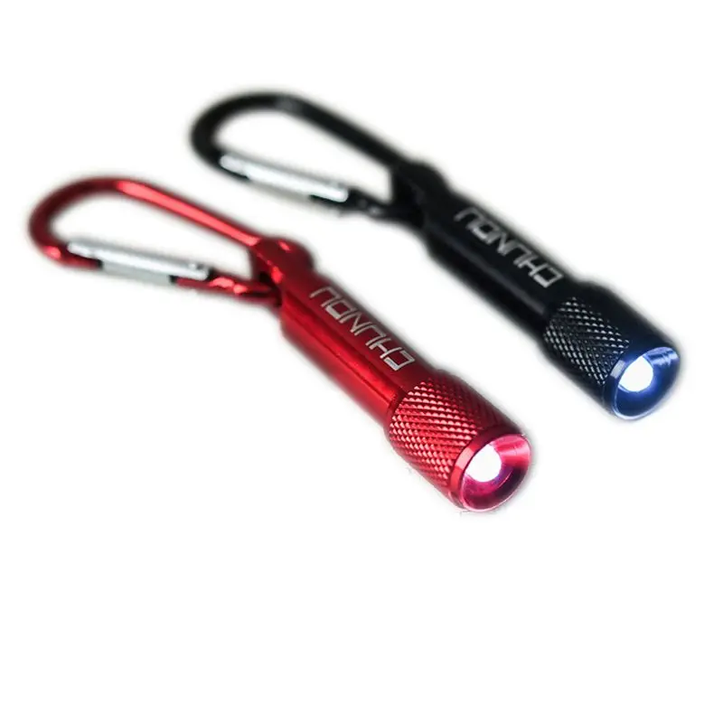 Mini Pocket LED Lygter Bærbare Nøglering LED Lys Camping Lommelygte Torch