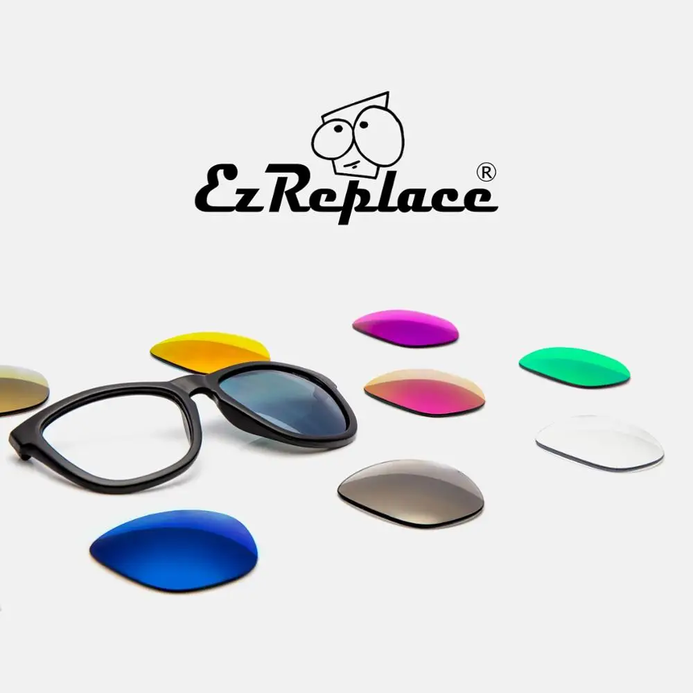 EZReplace Polariseret Udskiftning Linser til - Oakley Flak 2.0 XL Solbriller - BlackPPlus-RedPPlus