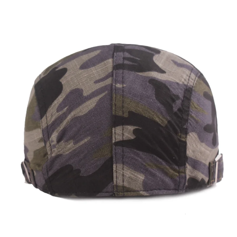 XdanqinX 2020 Nye Voksne Mænds Mode Bomuld Baretter Kvinders Camouflage Hat Justerbar Størrelse Mærker Cap fars Hatte Tungen Caps