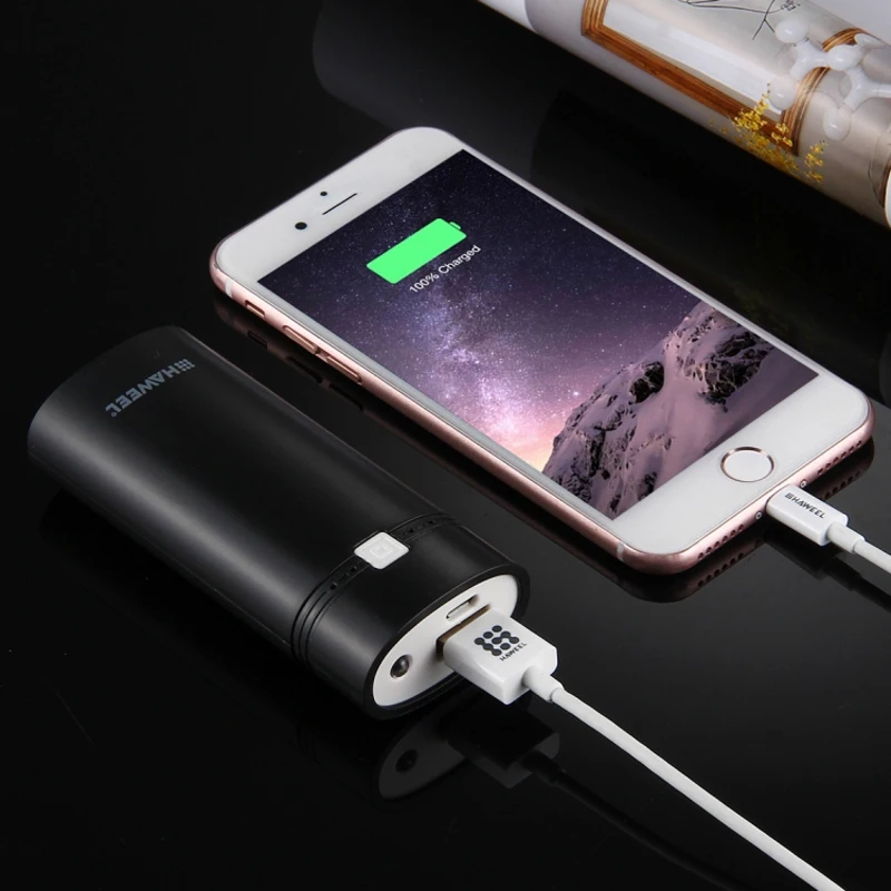 Power Bank DIY 2x18650 Opbevaring Tilfælde, batterier og Bærbare etui Box USB-Port med Indikator for iPhone Samsung Xiaomi phone