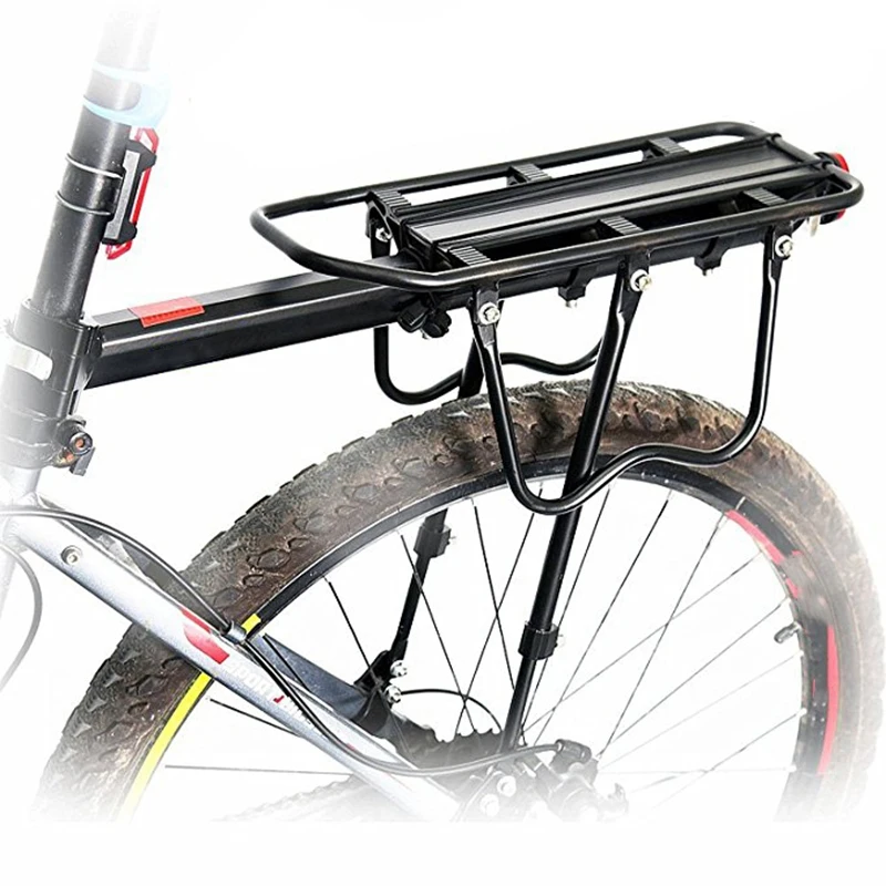 Cykel Rack Aluminium Ramme Bagage bagmonterede cykelholder Bageste Rack Kuffert til Cykler MTB Cykel Bagerste Hylde med Montering Skruenøgle