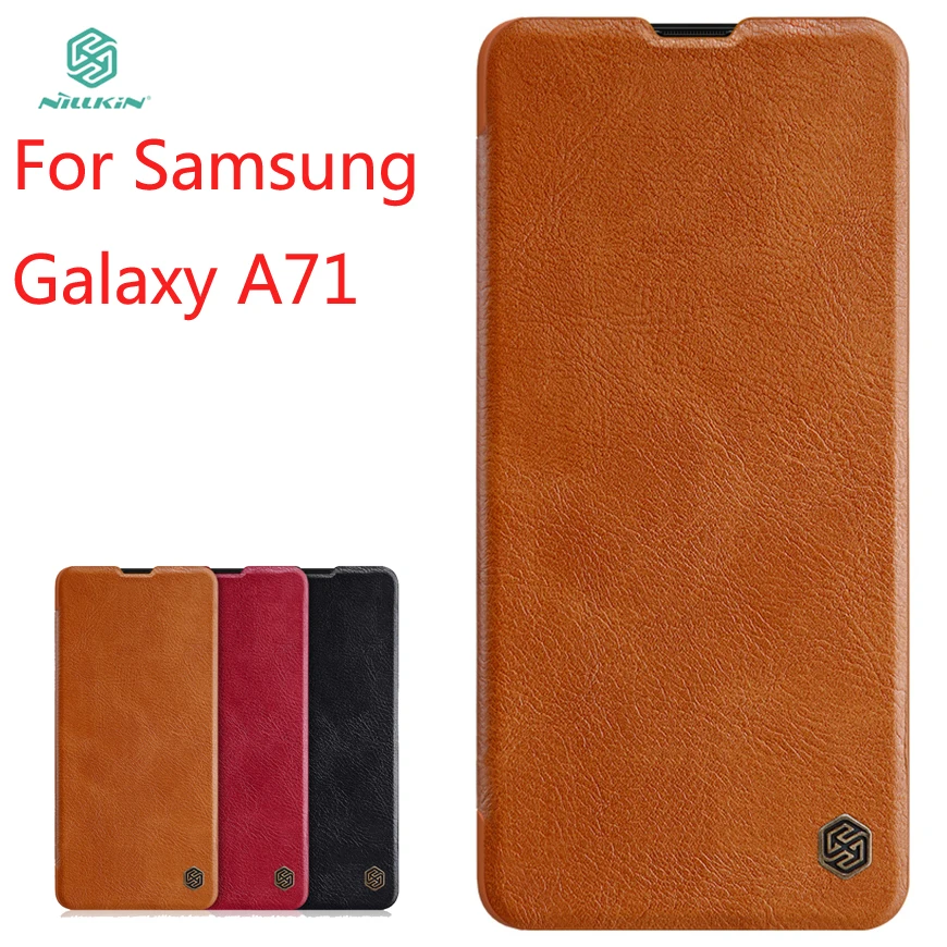 For Samsung Galaxy a71 Tilfælde NILLKIN PU Læder Flip taske Til Samsung Galaxy A71-Wallet Læder taske Til Samsung Galaxy A71