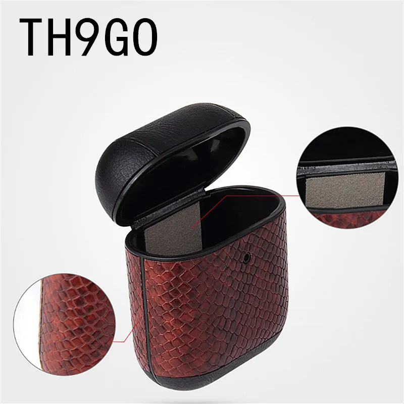 TH9GO Sager For Apple Airpods 1/2 Beskyttende Trådløs Bluetooth-Hovedtelefon Cover For Apple Luft Bælg Opladning Max Tasker