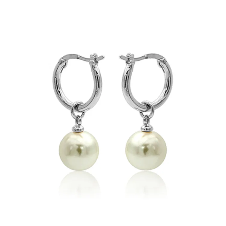 MOONROCY Efterligning Perle Øreringe Drop Shipping Mode Smykker Engros Guld Farve Øreringe til Kvinder, Piger Gave