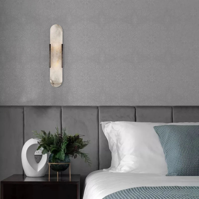 Moderne armatur lampe glas bold soveværelse stue sengen espelho væglamper til hjemmet