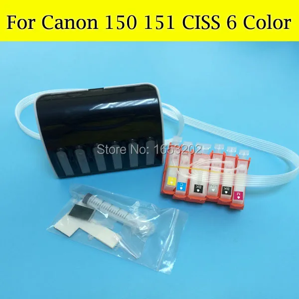 Bedste CISS System For Canon PGI150 CLI151 PGI150XL CLI150XL 150 151