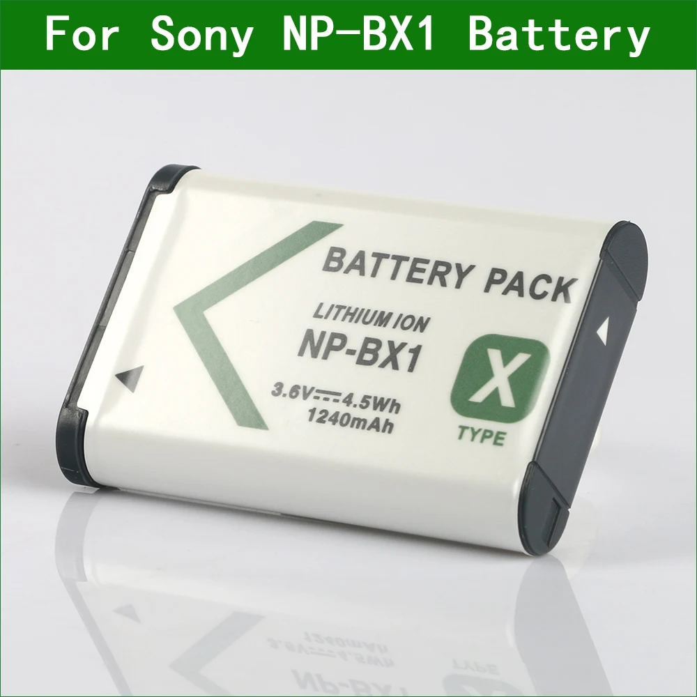 LANFULANG Udskiftning NP-BX1 Batteri til Sony NP-BX1 Cyber-shot DSC-RX1 DSC-HX60 DSC-HX50 DSC-RX1RM2