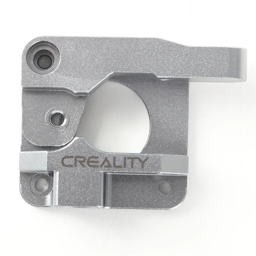 Grå Metal Ekstrudering Mekanisme Aluminium Legering Blok Bowden Ekstruder Opgraderet Printer Tilbehør Til CR-10