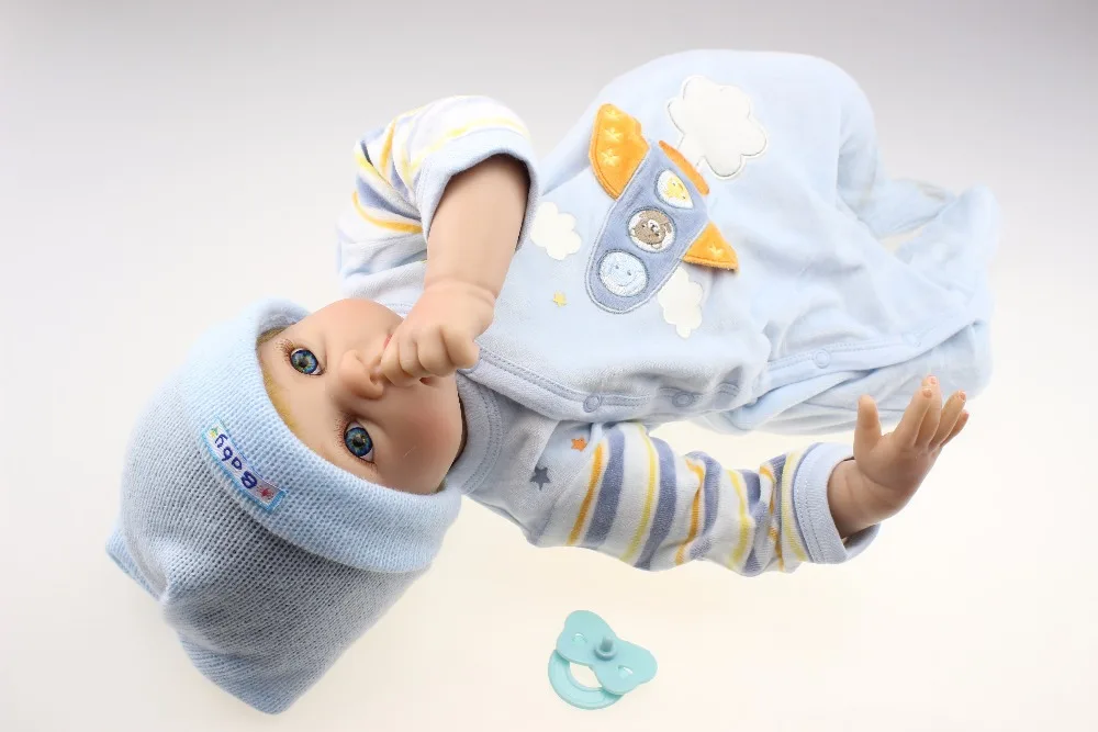 Nye Hot Salg Silikone Vinyl Babydoll Klud Krop Levende Dukke Rene Jumpsuit Design Legetøj til Børn