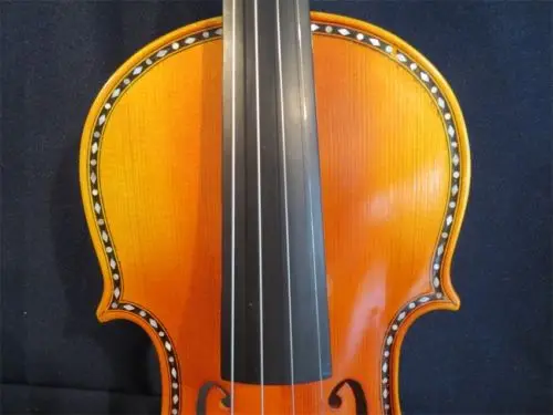 Strad style SANG Mærke master violin 4/4 indlæg shell purfling fantastisk lyd #11982