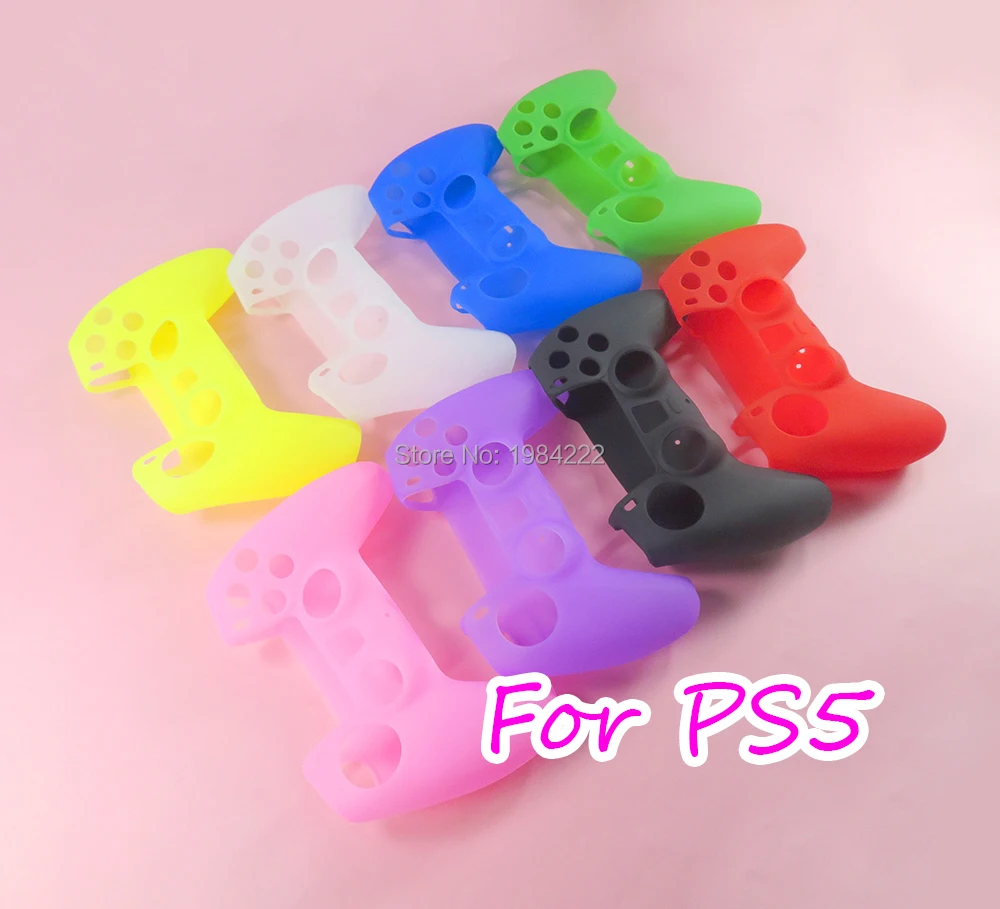 Blød Silikone Gel Gummi Cover Til PS5 Controller Til SONY Playstation 5 Beskyttelse Tilfældet For PS5 Gamepad