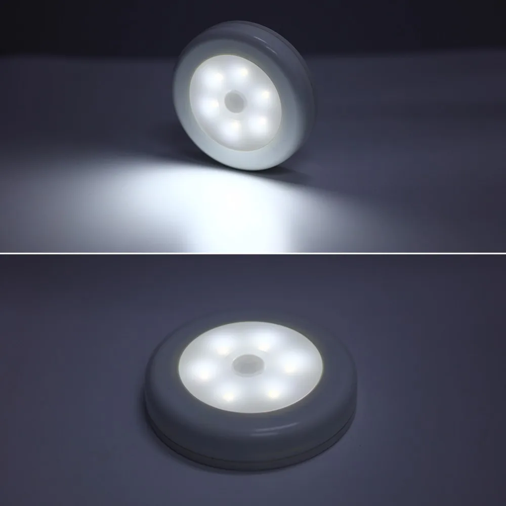 SOLLED Krop, Bevægelse Sensor Aktiveret væglampe Nat Lys Induktion Lampe Skab Korridor Kabinet led Sensor Light batteri