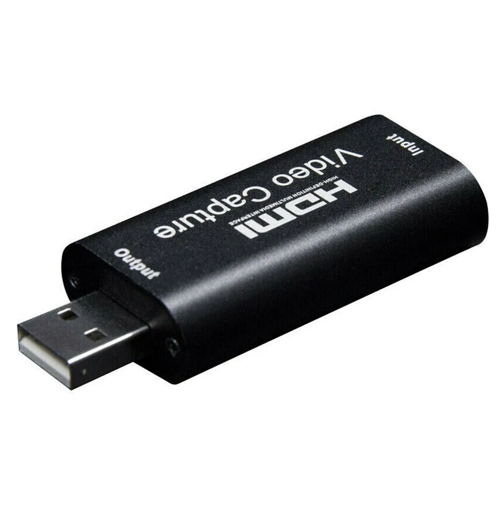 Video Capture-Kort Mini Video Capture-Kort, USB 2.0, HDMI Video Grabber Optage Max fr PS4 Spil Direkte salg Video Capture-Kort