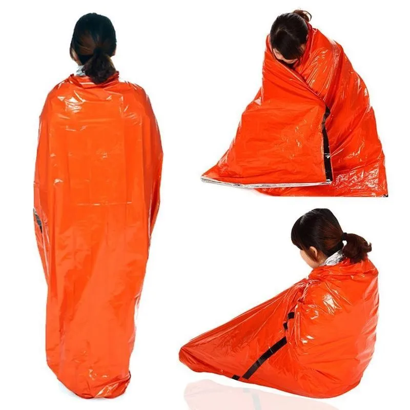 Offentlig redde tæppe førstehjælp overlevelse telt redde tæppe Isolering, vandtæt redde tæppe telt fløjte