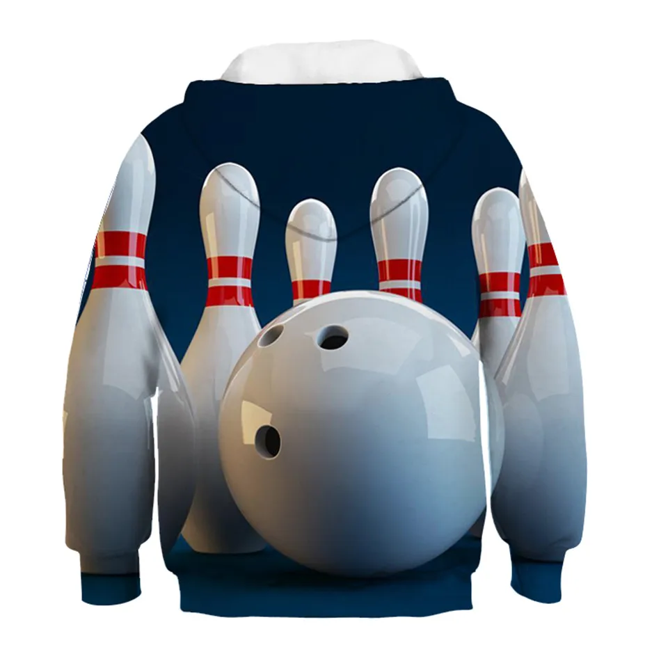 Dreng/Pige 2020 Fashion Hættetrøjer Bowling Bolden Print Brand Design For Børn Sweatshirts Efterår Og Vinter Tøj, Børn Pullovere Tøj