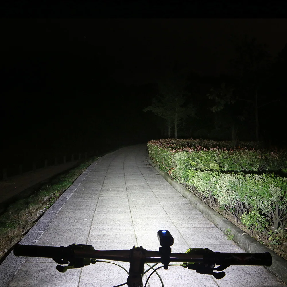 Nat cykling ridingbike lys cykel bycicle led cykel foran styret lys usb-cykel lys cykel lampe lommelygte til cykel