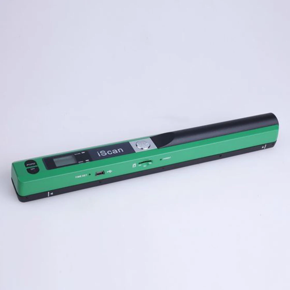 Håndholdte USB 2.0 Høj Hastighed Bærbare 900DPI LCD-Display Kompakt Mini-JPEG/PDF-Format Pen Type Dokument Scanner