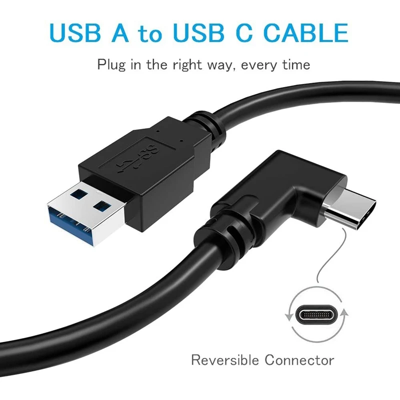 10Ft USB3.1 Type C-Link Kabel med Høj Hastighed til Quest og Gaming PC Søgen Link Kabel