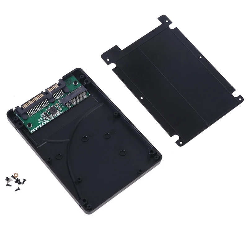 M. 2 NGFF Sata3 SSD til 2,5 Tommers SATA-adapterkort, Harddisk Tilfælde Enclosure Box 11UB
