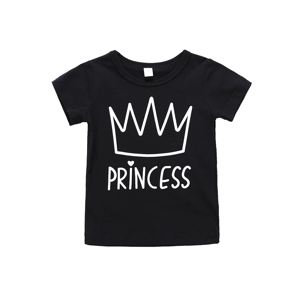 SOSOCOER 2018 Piger Tøj Sæt Prinsesse PU T-Shirt Bukser, Sommer, Børn, Tøj, Udstyr, Børn Piger Tøj Sæt Baby Tøj