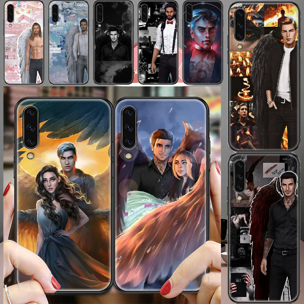 Romantik Club Phone case For Samsung Galaxy En 3 5 7 8 10 20 21 30 40 50 51 70 71 E S 2016 2018 4G-sort trend tilbage kunst coque