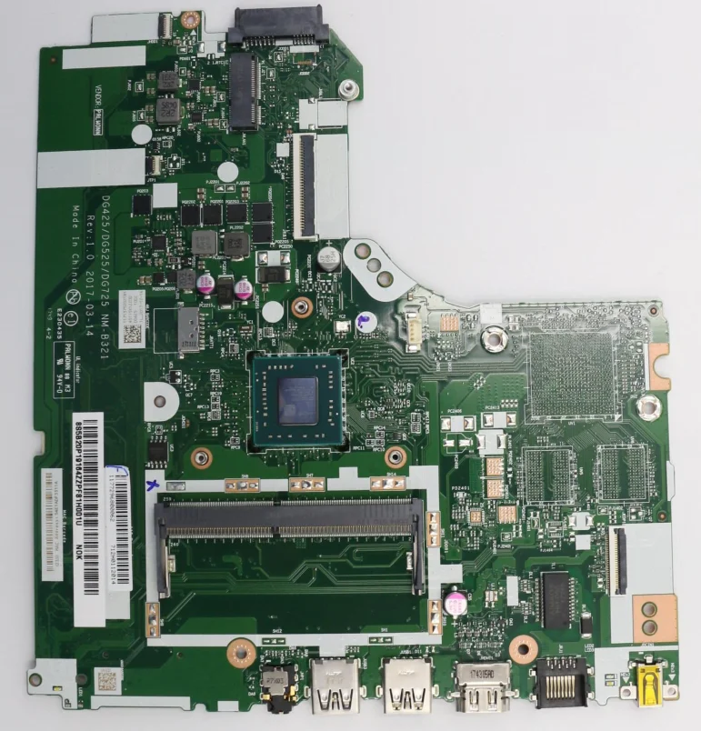 KEFU For Lenovo 320-14AST 330-14AST Notebook Bundkort DG425 DG525 DG725 NM-B321 AMD A9-9420 CPU DDR4 Test Arbejde