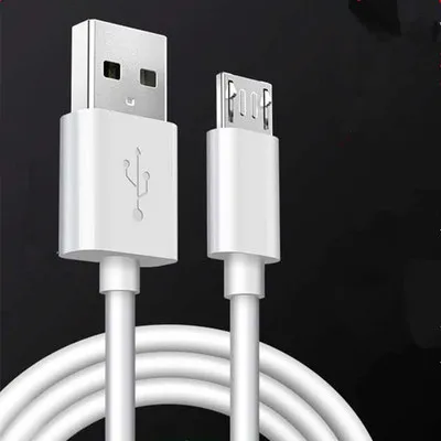 Nye Kabel-5M/1,2 M/0,2 M Mikro-USB-Oplader-datakabel-Adapter til Samsung Telefon Hvid For LG xiaomi powerbank kabel