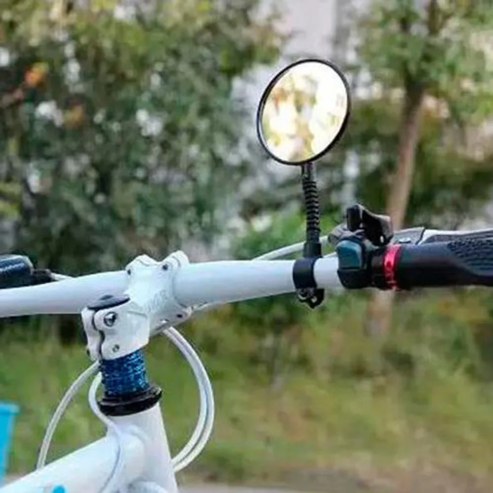 Bakspejl For Cykel Spejl MTB Cykling Styret Tilbage Eye Blind vinkel Spejl Fleksibel Sikkerhed Ede Cykel-Spejle#