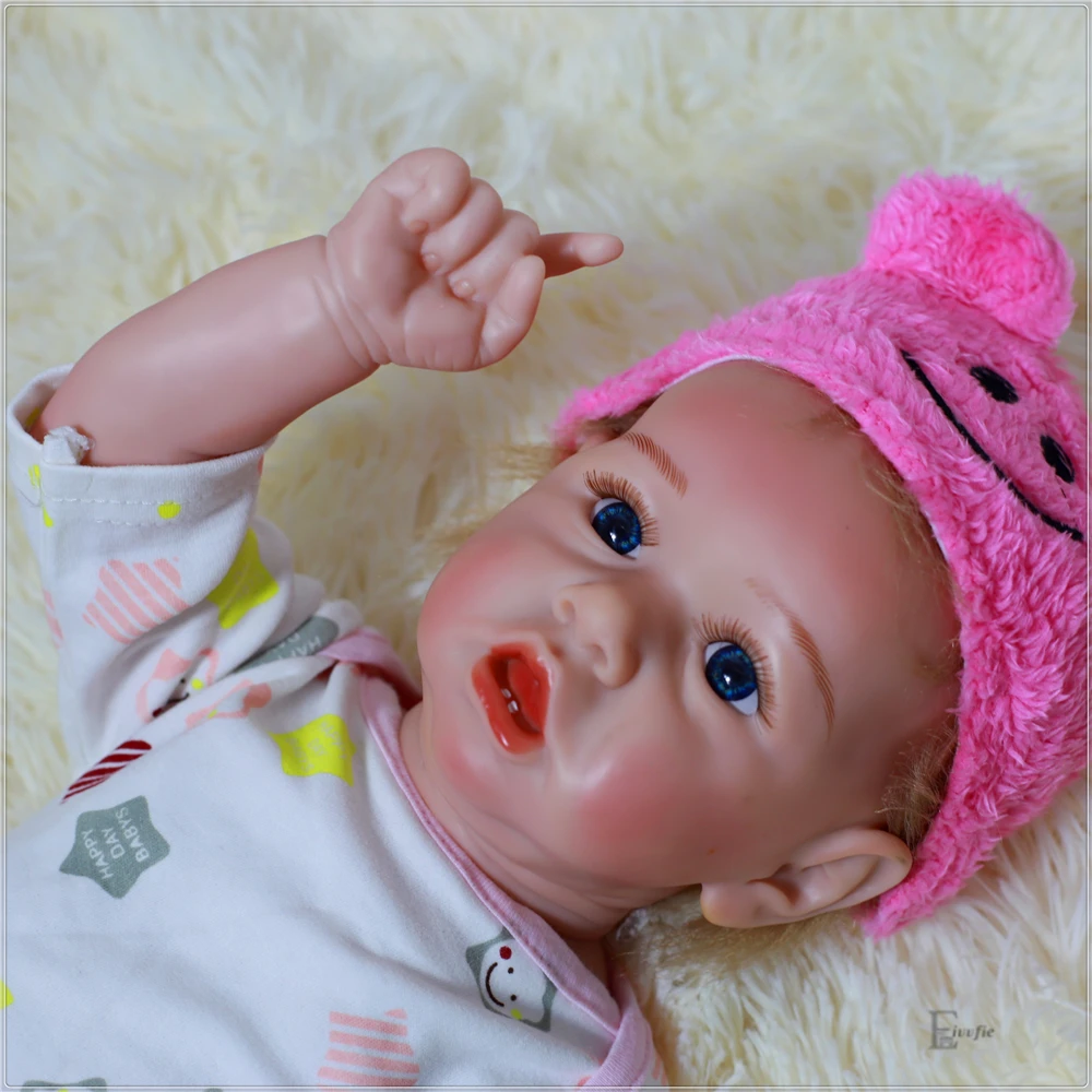 Naturtro Reborn Baby Doll for Piger, 20 Tommer Baby Legetøj, Yndig, Julegave Tilbehør Til Dukker