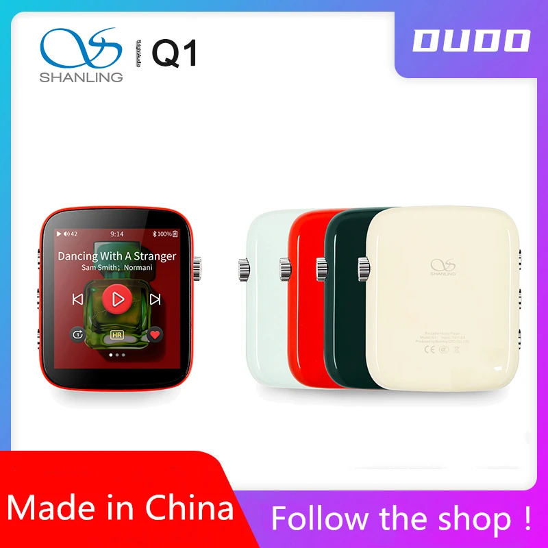 Shanling Q1 Nye 2020-Bærbare Afspiller ES9218PDAC/AMP To-vejs Bluetooth-HiFi-Lyd-Musik Afspiller MP3 støtte DSD128 Aptx