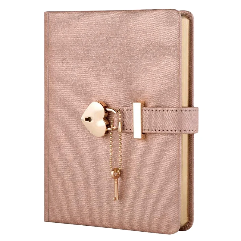 Hjerteformet Kombination Lås Dagbog med Vigtige Personlige Arrangørerne Hemmelige Notebook Gave til Piger og Kvinder