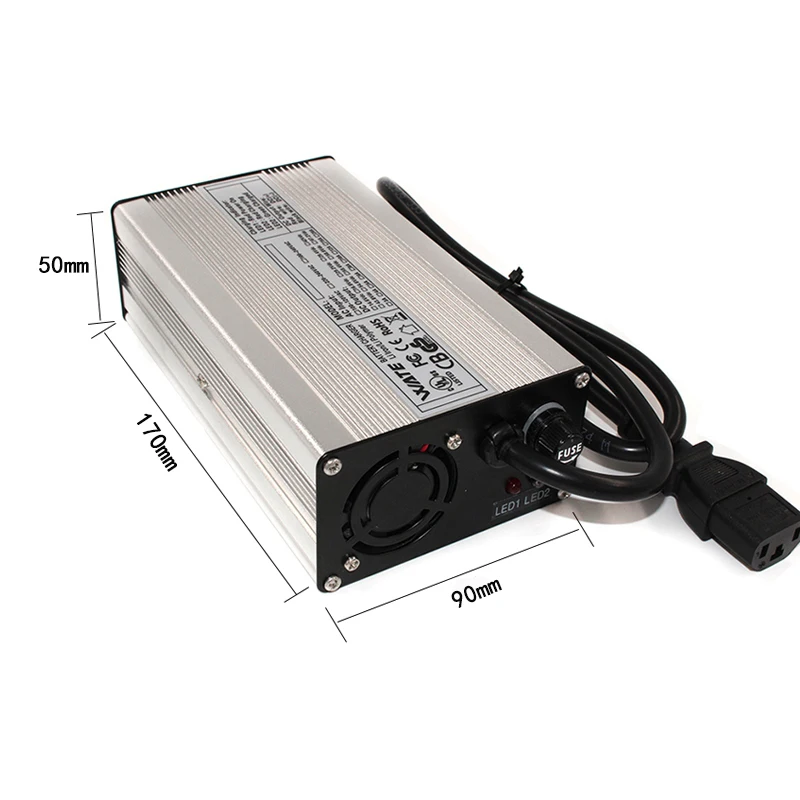 51.1 V 2A Smart El-LifePO4 Batteri Oplader Til 44.8 V liv po4 Batteri Værktøj