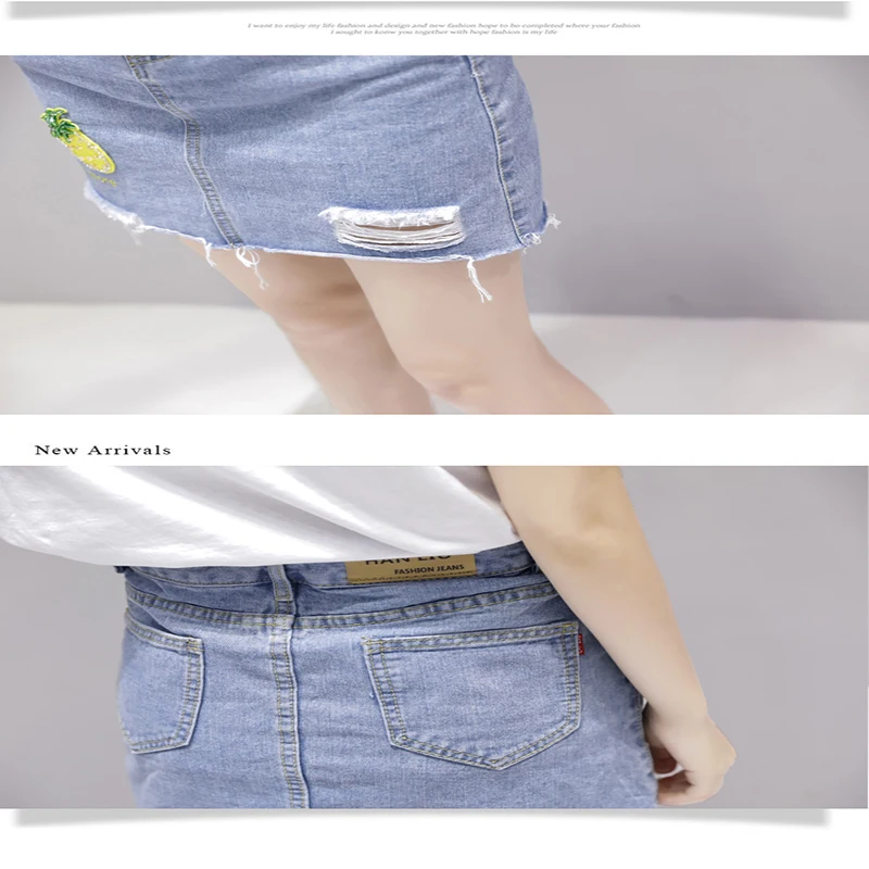 Sommer stil, der passer kvindelige mode to delt sæt 2018 nye kvinders koreanske print søde toppe små, friske denim short skirt set 298